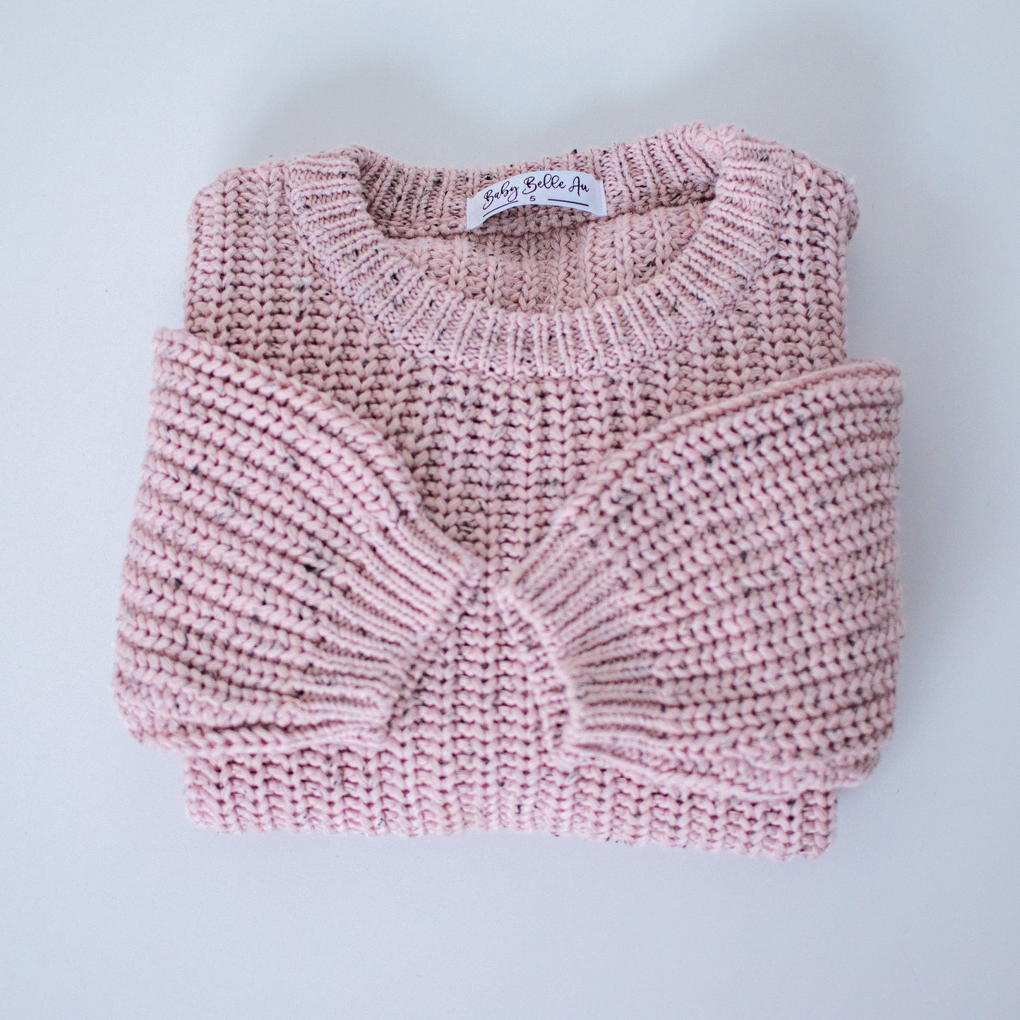 KNIT JUMPER | PINK SPECKLE