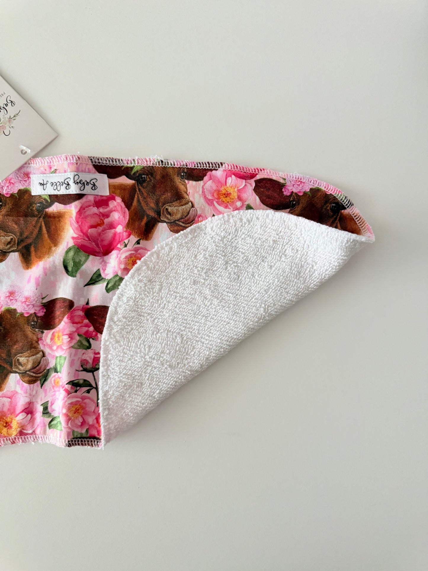 BURP CLOTH | COWS