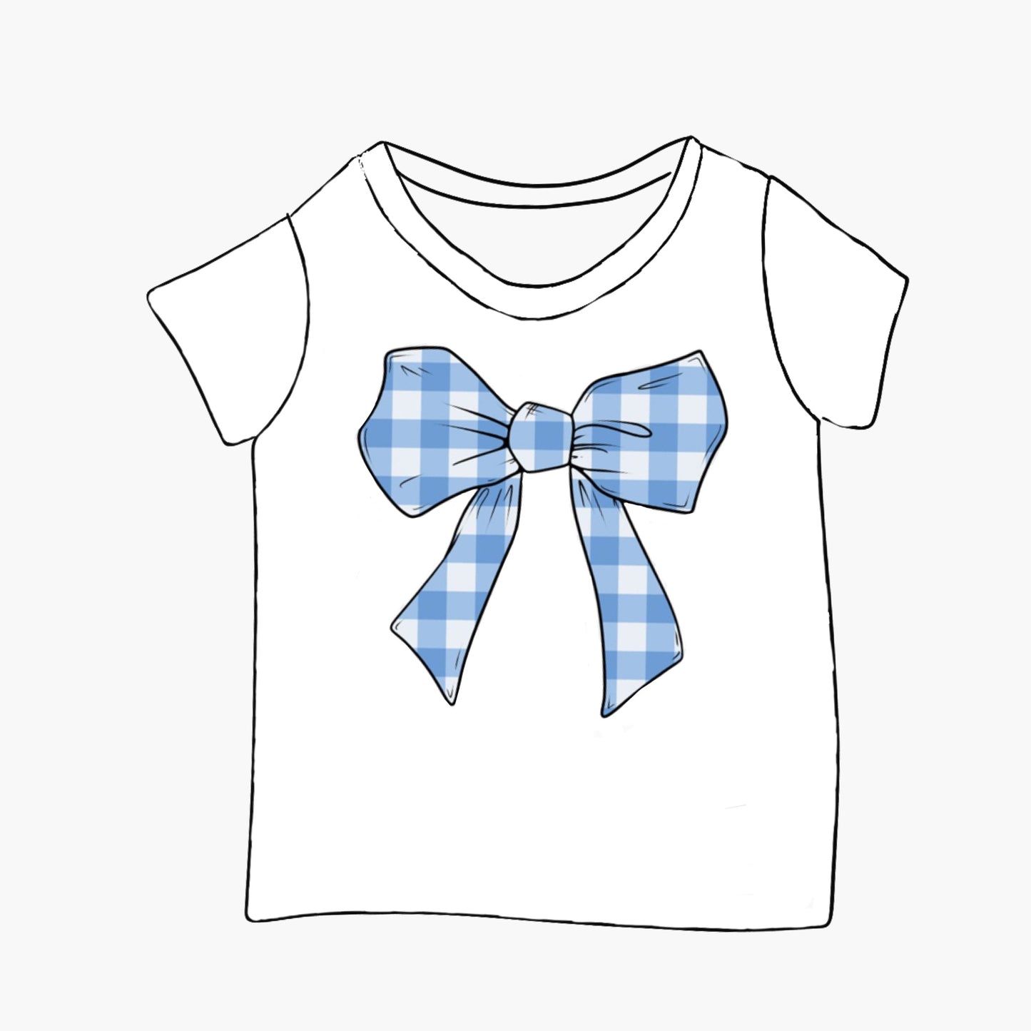 COZY TOP | BLUE BOW