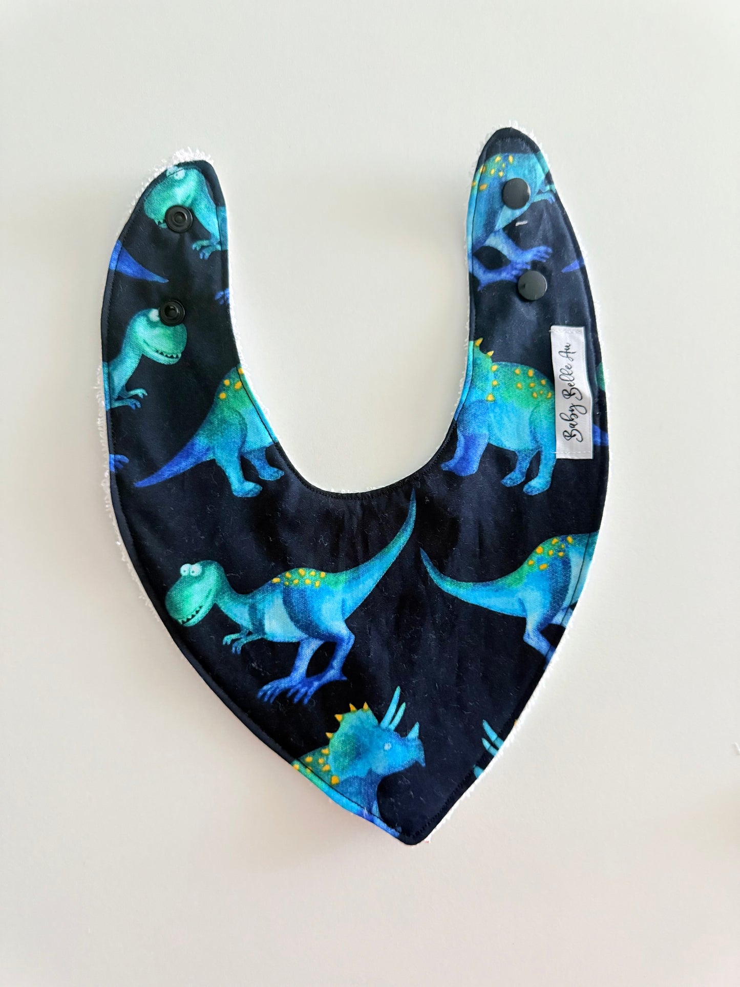 DRIBBLE BIB | BLUE DINOS