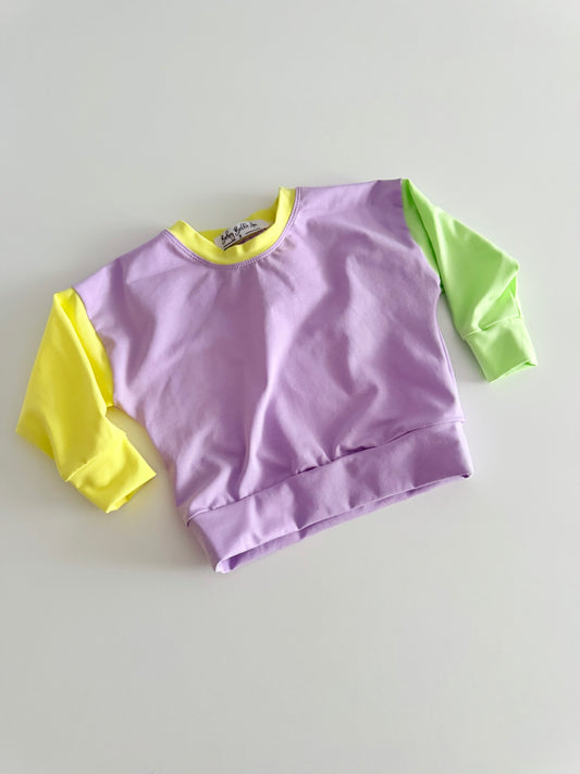 MAMA LIGHT JUMPER | PASTEL BLOCK