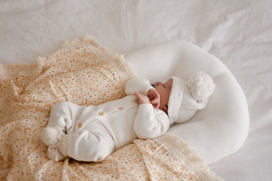 CLASSIC KNIT ROMPER | MILK