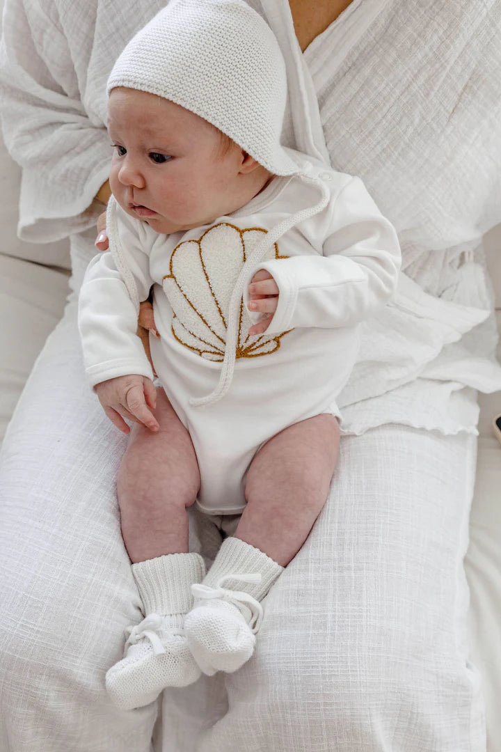 NEWBORN BONNET | WHITE