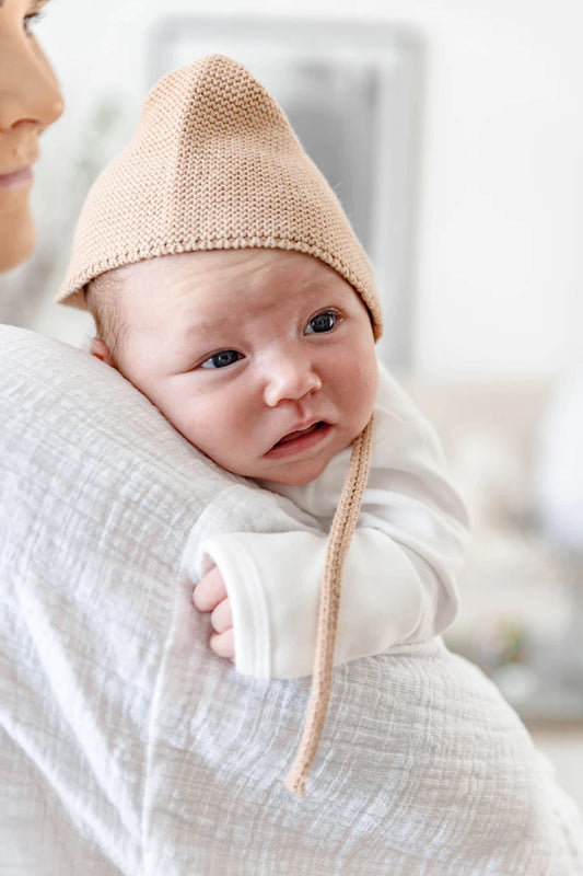 NEWBORN BONNET | MOCHA