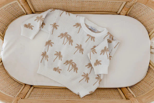 KNIT JUMPER | PALM TREE
