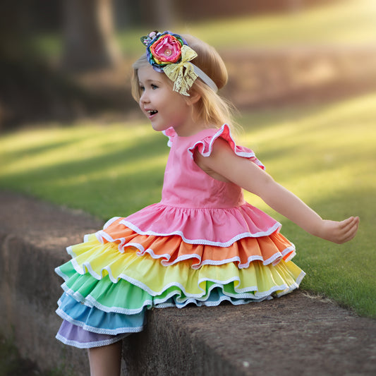 OMBRE DRESS | RAINBOW