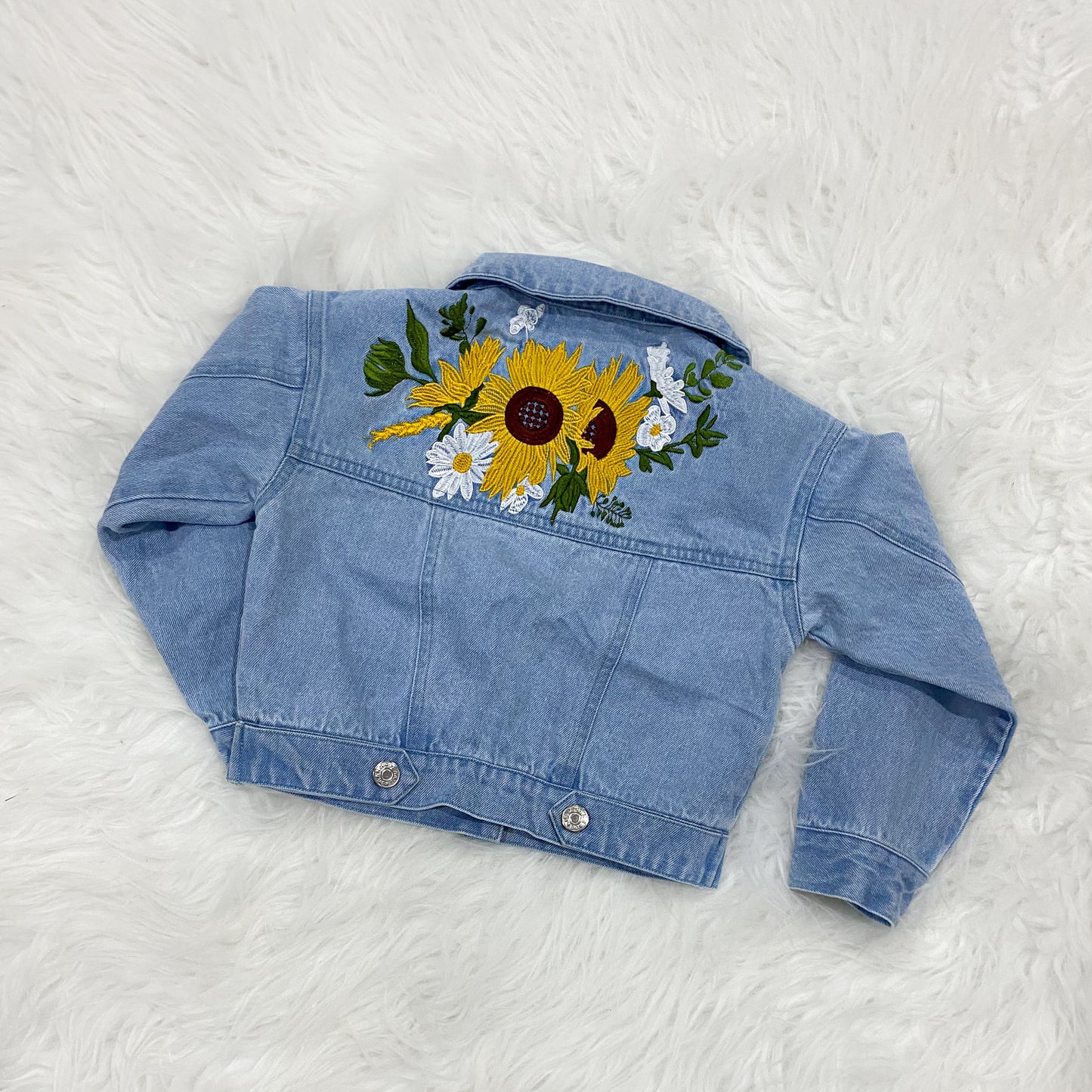 DENIM JACKET | SUNFLOWER