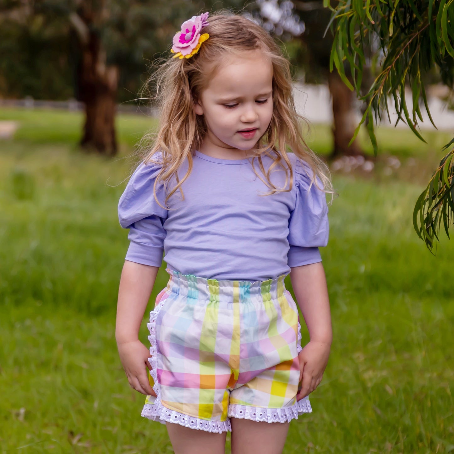 JULIET TOP | CORNFLOWER