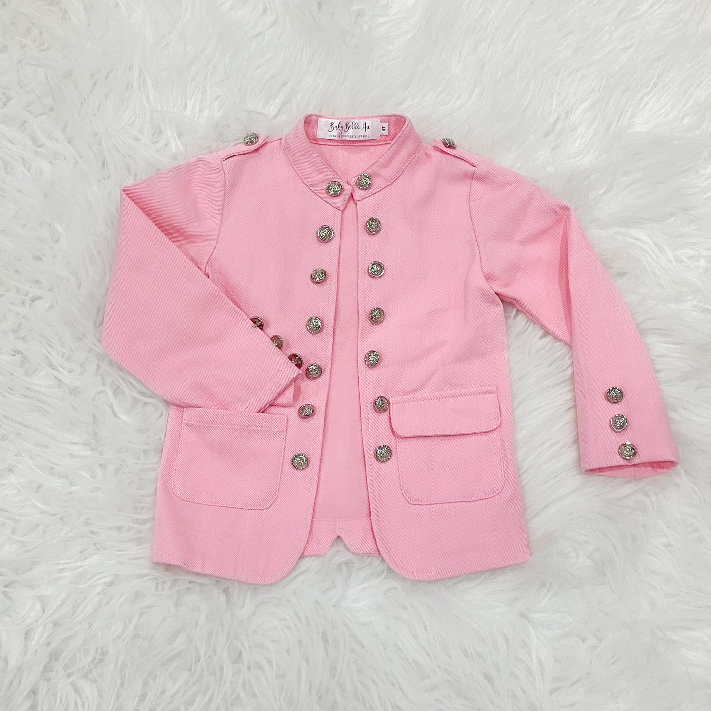 MILITARY JACKET | MUSK PINK